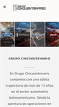 Mobile Screenshot of cincuentenario.com